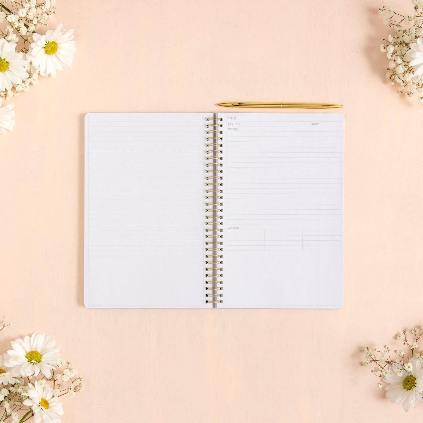 Lilac Church Notes Bible Reference Notebook with Maps