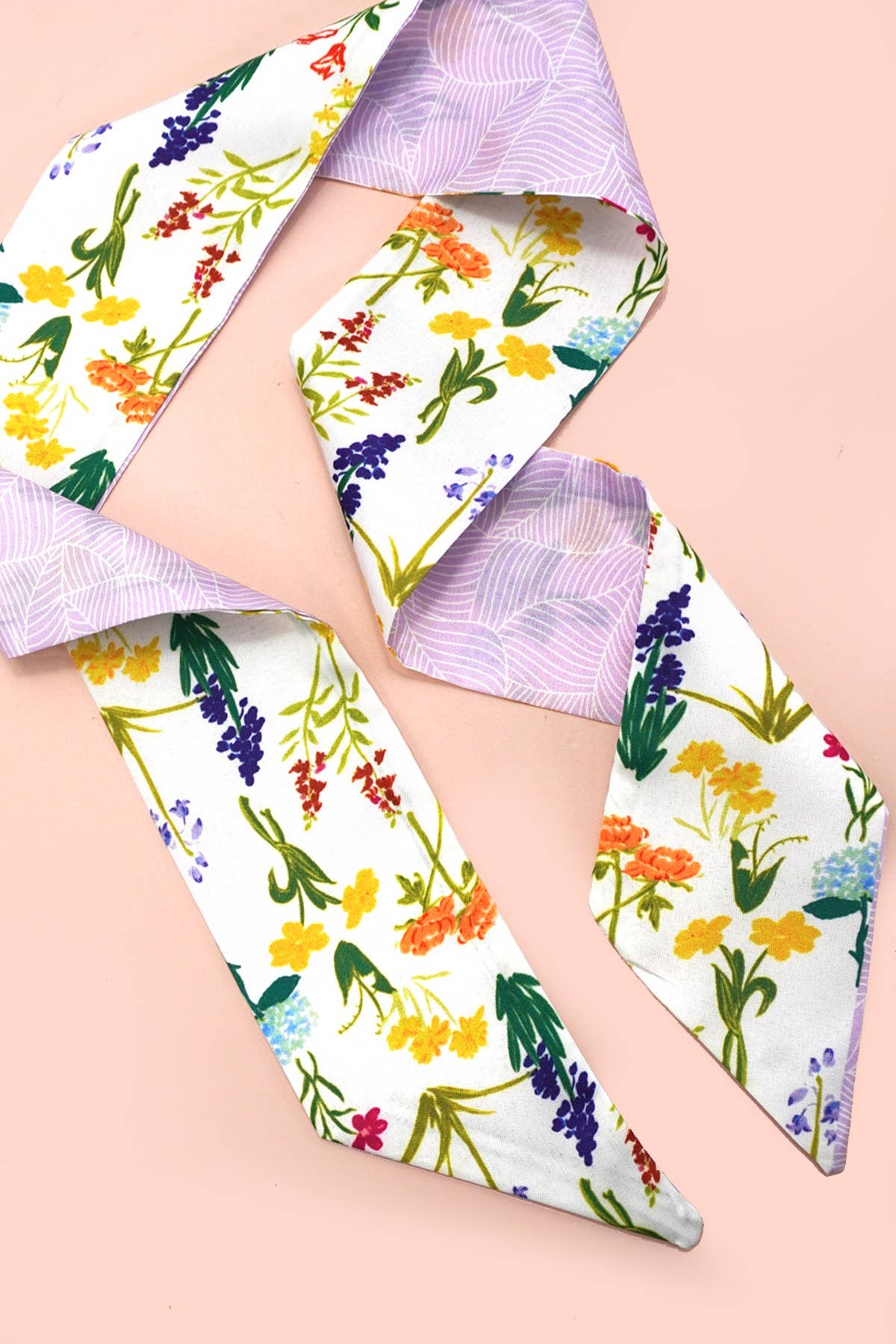 SOFT SILKY SKINNY TWILLY SCARF NECKLACE