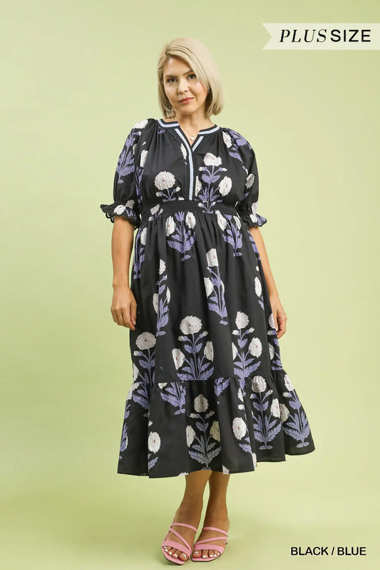 UMGEE Plus Midi Dress