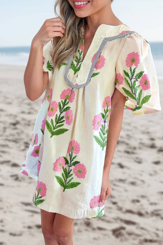 Floral Mini Dress | S-XL